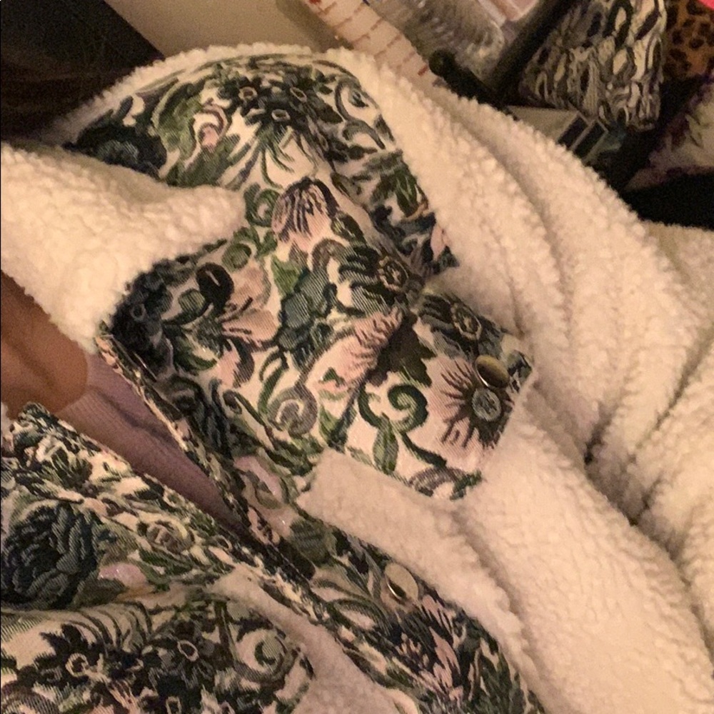 TOPSHOP Teddy jacket